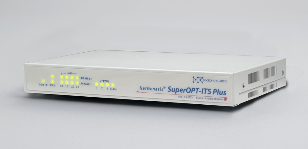 マイクロリサーチ MICRO RESEARCH 有線ブロードバンドルーター NetGenesis SuperOPT-ITS Plus 