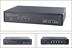 マイクロリサーチ NetGenesis GigaLink1200 MR-GL1200 取扱説明書
